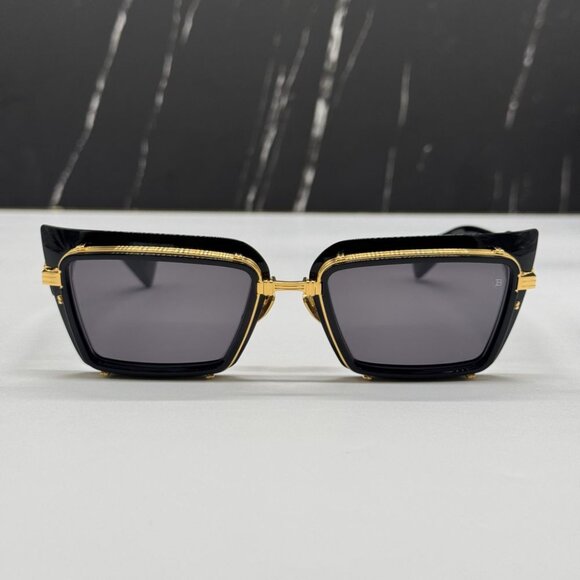 NEW BALMAIN ADMIRABLE UNISEX SUNGLASSES BALMAIN  BPS-130A BLACK - Picture 4 of 14